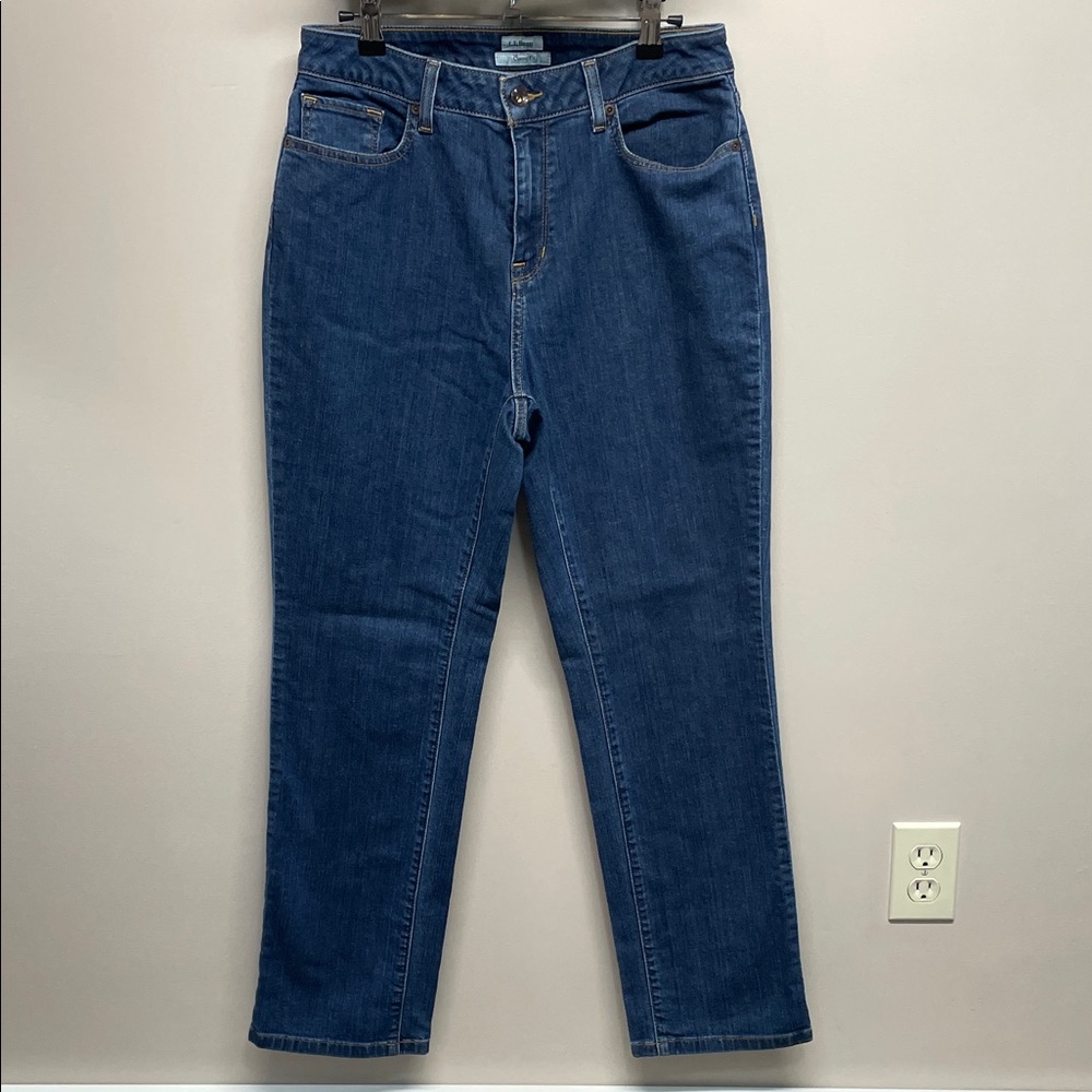 NWOT L.L.Bean #500301 Classic Fit Denim Jeans 10 Reg